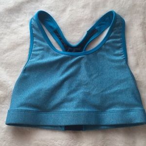 medium Jogbra blue and grey sports bra